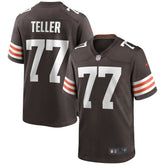 Wyatt Teller Game Jersey - Cleveland Browns Jerseys