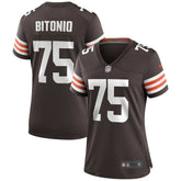 Joel Bitonio Women's Game Jersey - Cleveland Browns Jerseys