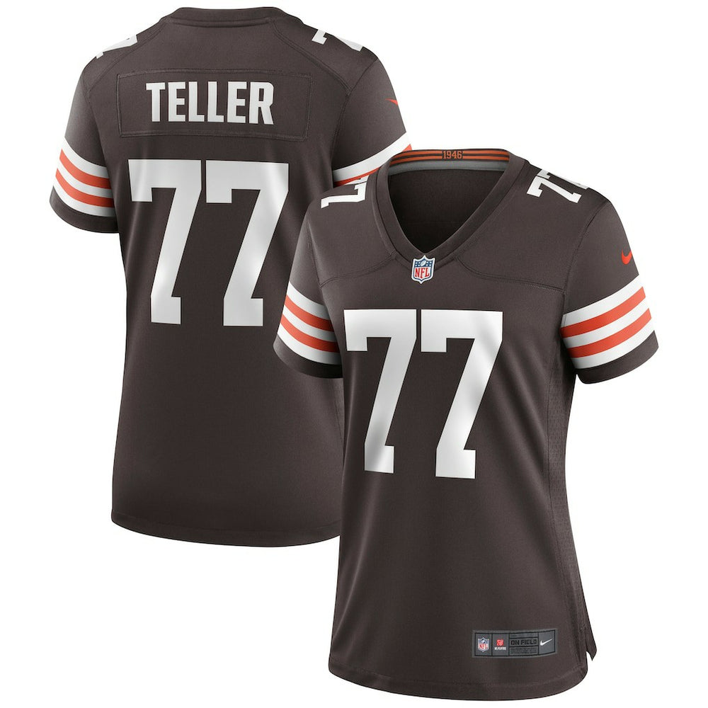 Wyatt Teller Women's Game Jersey - Cleveland Browns Jerseys