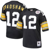 Terry Bradshaw Authentic Throwback Retired Player Jersey - Pittsburgh Steelers Jerseys