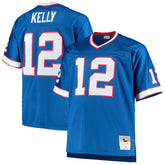 Jim Kelly Big & Tall 1990 Retired Player Replica Jersey - Buffalo Bills Jerseys