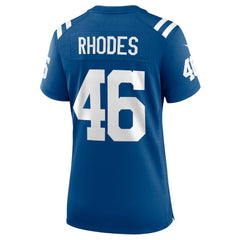 Luke Rhodes Women's Game Jersey - Indianapolis Colts Jerseys