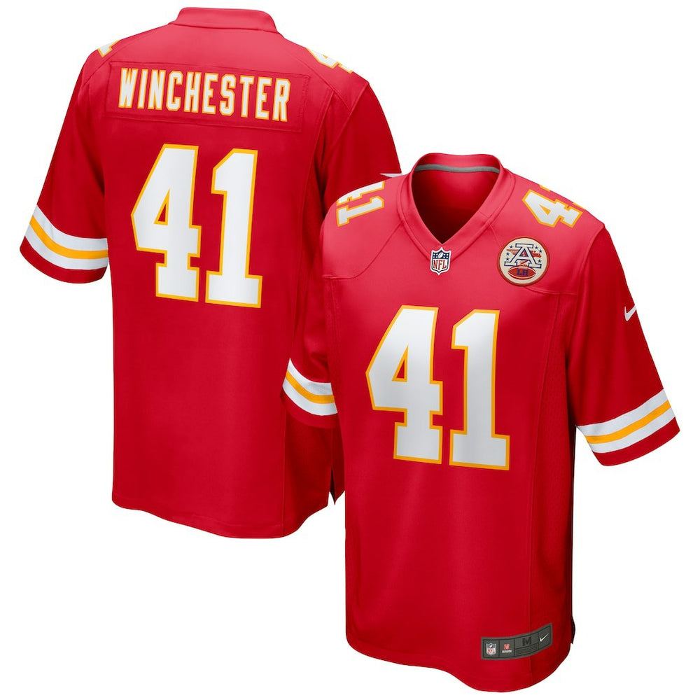 James Winchester Game Jersey - Kansas City Chiefs Jerseys