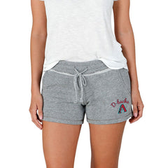 Gray Arizona Diamondbacks Concepts Sport Women's Mainstream Terry Shorts