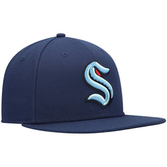 NHL Seattle Kraken Fanatics Primary Logo Snapback Hat