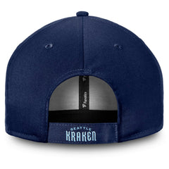 NHL Seattle Kraken Fanatics Core Secondary Logo Adjustable Hat