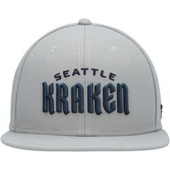 NHL Seattle Kraken Fanatics Wordmark Logo Snapback Hat