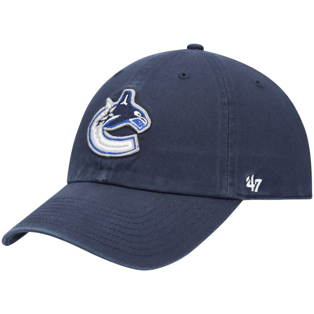 NHL Vancouver Canucks '47 Team Clean Up Adjustable Hat