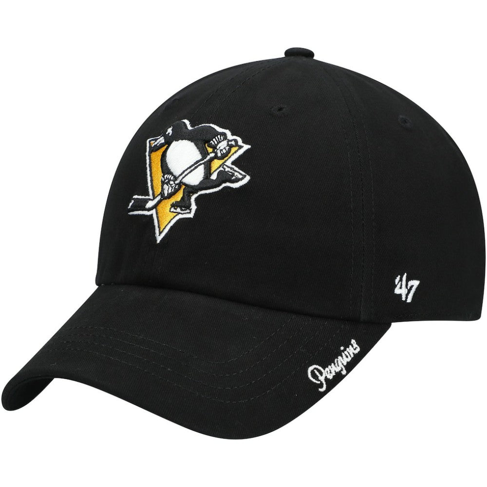 NHL Pittsburgh Penguins '47 Women's Team Miata Clean Up Adjustable Hat