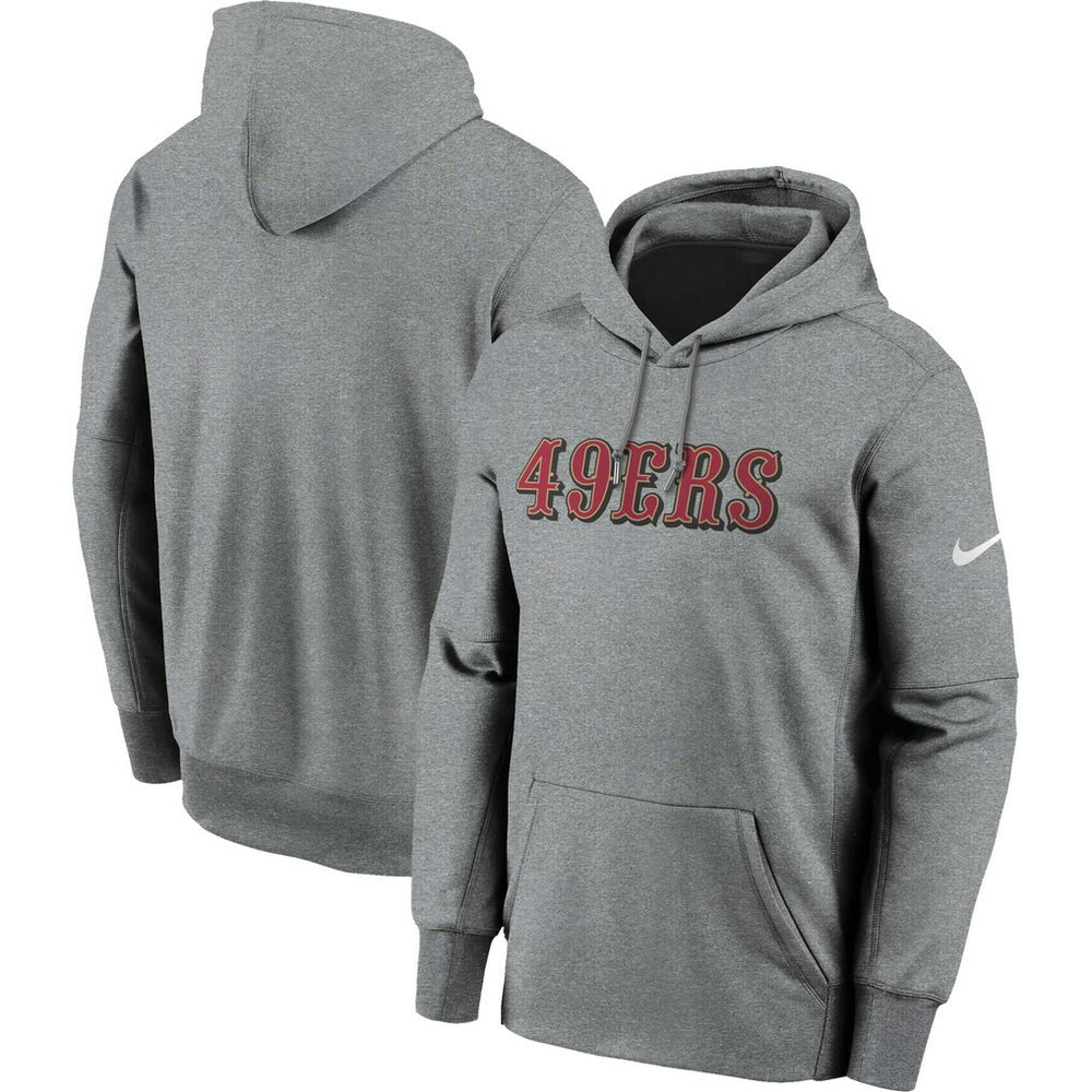 Wordmark Performance Pullover Hoodie - San Francisco 49ers Hoodies