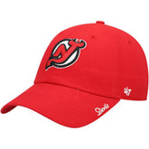 NHL New Jersey Devils '47 Women's Team Miata Clean Up Adjustable Hat