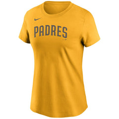 Gold Fernando Tatís Jr. San Diego Padres Nike Women's Name & Number T-Shirt