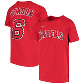 Red Anthony Rendon Los Angeles Angels Nike Youth Name & Number T-Shirt