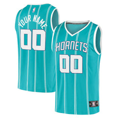 Fanatics Charlotte Hornets Fast Break Replica Custom Jersey