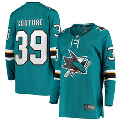 NHL Logan Couture San Jose Sharks Fanatics Women's Breakaway Home Player Jersey