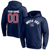 Navy Chicago White Sox Cooperstown Winning Streak Personalized Name & Number Pullover Hoodie