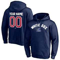 Navy Chicago White Sox Cooperstown Winning Streak Personalized Name & Number Pullover Hoodie