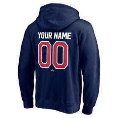 Navy Chicago White Sox Cooperstown Winning Streak Personalized Name & Number Pullover Hoodie
