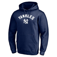 Navy New York Yankees Cooperstown Winning Streak Personalized Name & Number Pullover Hoodie