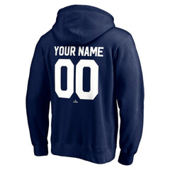 Navy New York Yankees Cooperstown Winning Streak Personalized Name & Number Pullover Hoodie
