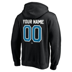 Black Tampa Bay Rays Cooperstown Winning Streak Personalized Name & Number Pullover Hoodie
