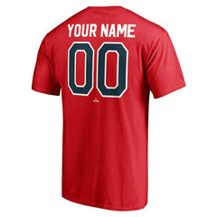 Red St. Louis Cardinals Cooperstown Winning Streak Personalized Name & Number T-Shirt