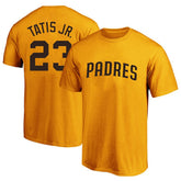 Gold Fernando Tatis Jr. San Diego Padres Fanatics Big & Tall Name & Number T-Shirt