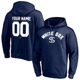 Navy Chicago White Sox Cooperstown Winning Streak Alternate Personalized Name & Number Pullover Hoodie