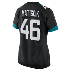Ross Matiscik Women's Game Jersey - Jacksonville Jaguars Jerseys