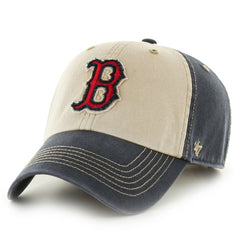 White/Navy Boston Red Sox '47 Yosemite Freshman Clean Up Adjustable Hat