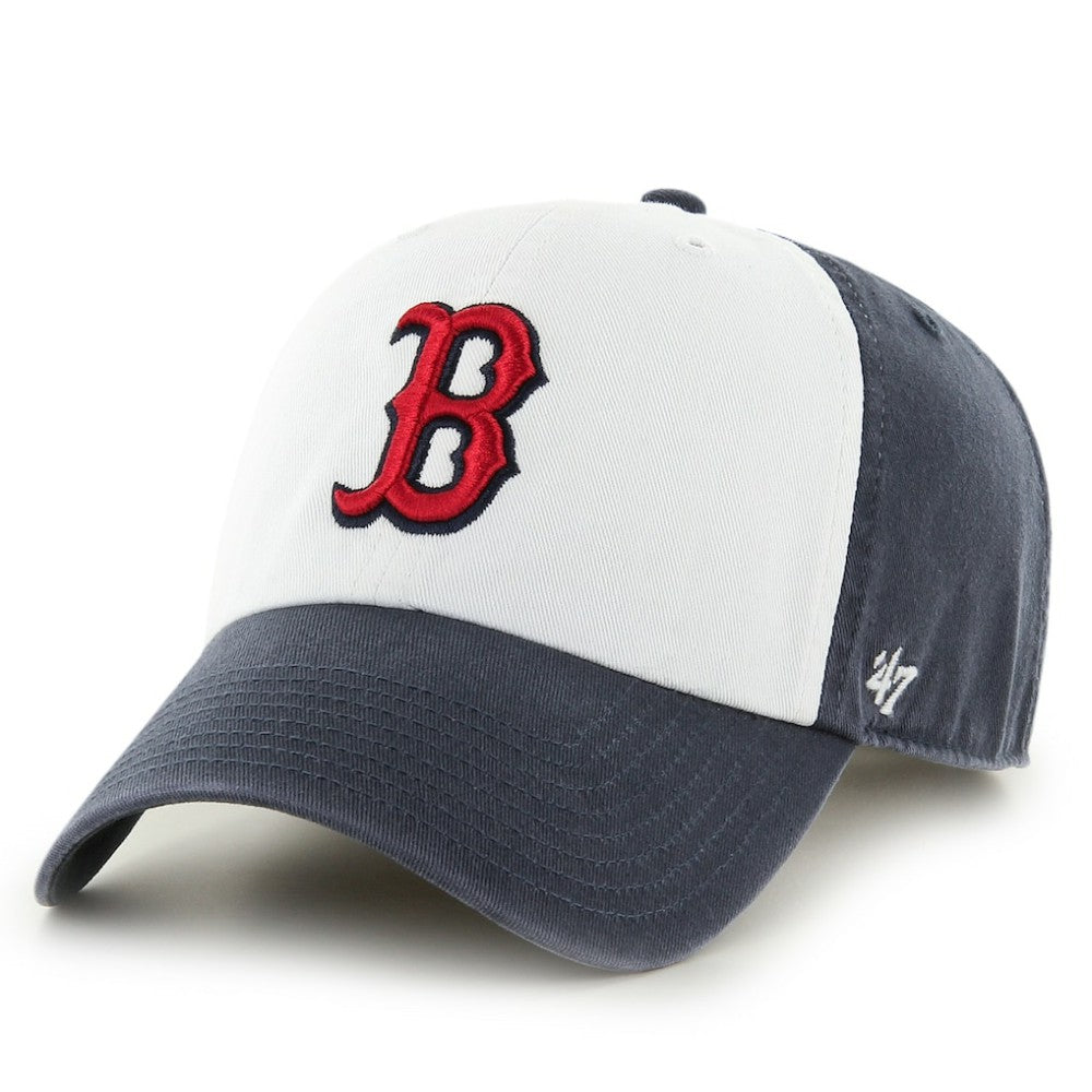 Navy/White Boston Red Sox '47 Freshman Clean Up Adjustable Hat