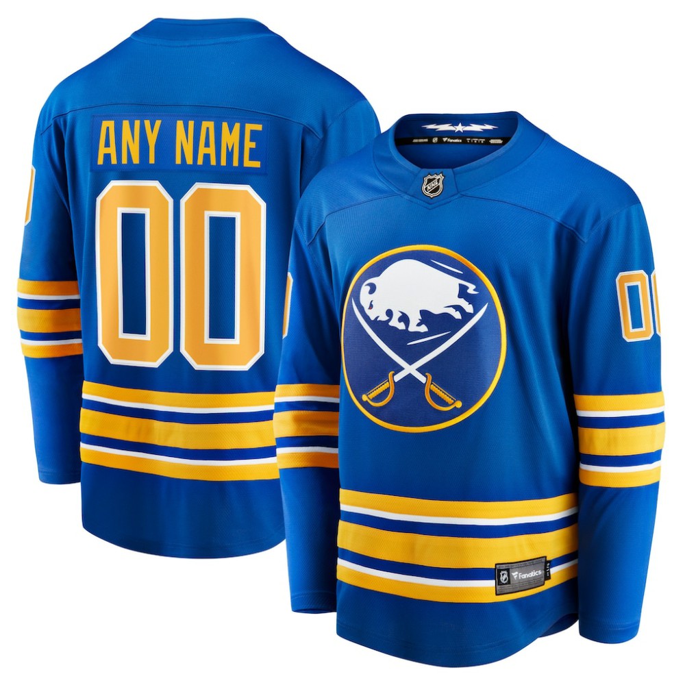 NHL Buffalo Sabres Fanatics Home Breakaway Custom Jersey
