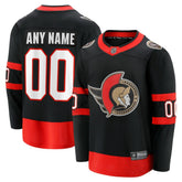 NHL Ottawa Senators Fanatics Home Custom Breakaway Jersey