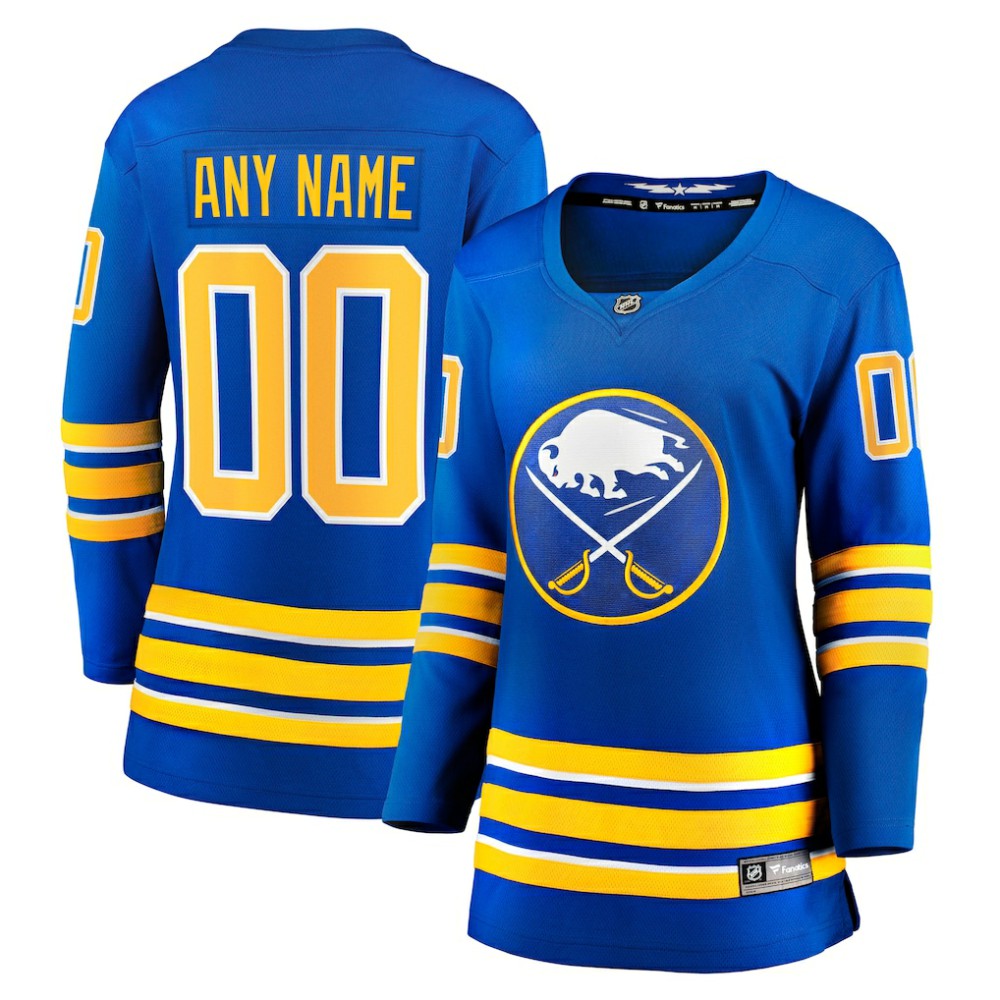NHL Buffalo Sabres Fanatics Women's Home Breakaway Custom Jersey