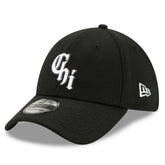 Black Chicago White Sox New Era 2021 City Connect 39THIRTY Flex Hat