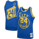 Mitchell & Ness Rick Barry Golden State Warriors 1966/67 Hardwood Classics Swingman Jersey sale