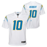 Justin Herbert Youth Game Jersey - Los Angeles Chargers Jerseys