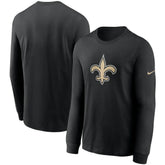 Primary Logo Long Sleeve T-Shirt - New Orleans Saints T-shirts