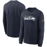 Primary Logo Long Sleeve T-Shirt - Seattle Seahawks T-shirts