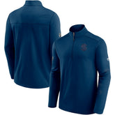 NHL Seattle Kraken Fanatics Authentic Pro Travel and Training Quarter-Zip Jacket