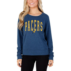 Indiana Pacers Concepts Sport Women's Mainstream Terry Long Sleeve Top