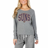 Phoenix Suns Concepts Sport Women's Mainstream Terry Long Sleeve Top