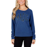 Orlando Magic Concepts Sport Women's Mainstream Terry Long Sleeve Top