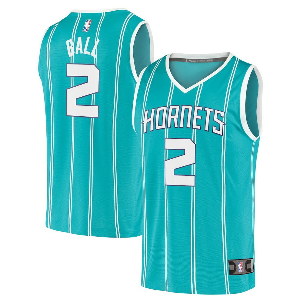 Fanatics LaMelo Ball Charlotte Hornets Fast Break Replica Jersey Teal