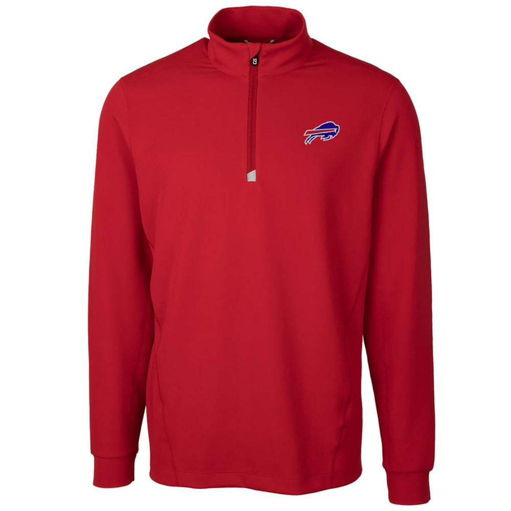 Cutter & Buck Traverse Quarter-Zip Pullover Jacket - Buffalo Bills Pullover