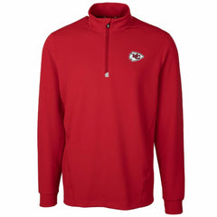 Cutter & Buck Traverse Quarter-Zip Pullover Jacket - Kansas City Chiefs Pullover