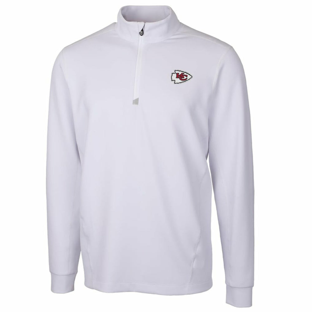 Cutter & Buck Traverse Quarter-Zip Pullover Jacket - Kansas City Chiefs Pullover