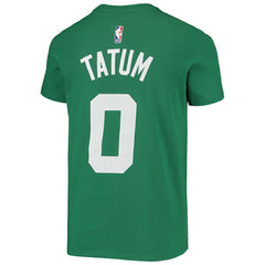 Nike Jayson Tatum Boston Celtics Youth Logo Name & Number Performance T-Shirt