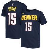 Nike Nikola Jokic Denver Nuggets Youth Logo Name & Number Performance T-Shirt sale