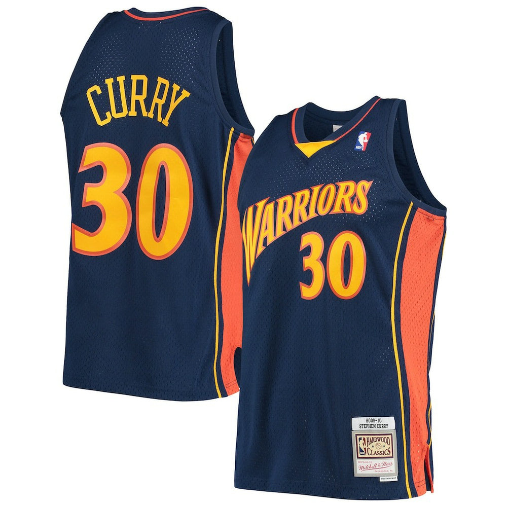 Mitchell & Ness Stephen Curry Golden State Warriors Hardwood Classics Swingman Jersey sale